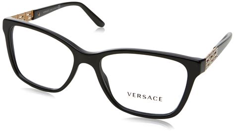 versace glasses frames black and white|eyewear versace prescription glasses.